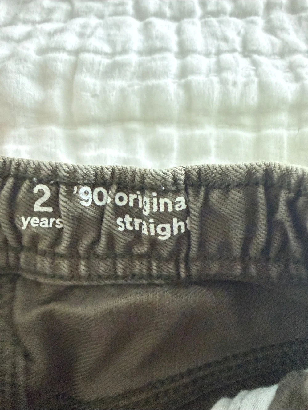 Kids Utility Pull-On Pants in Olive
